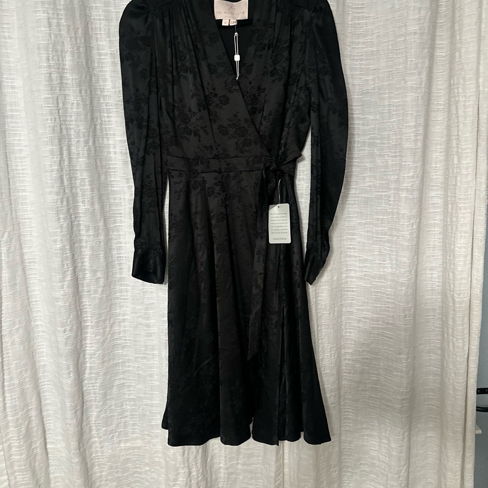 Gal Meets Glam Black Long Sleeve Dress